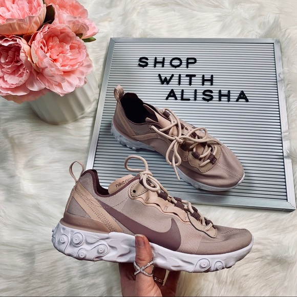 nike react element 55 particle beige